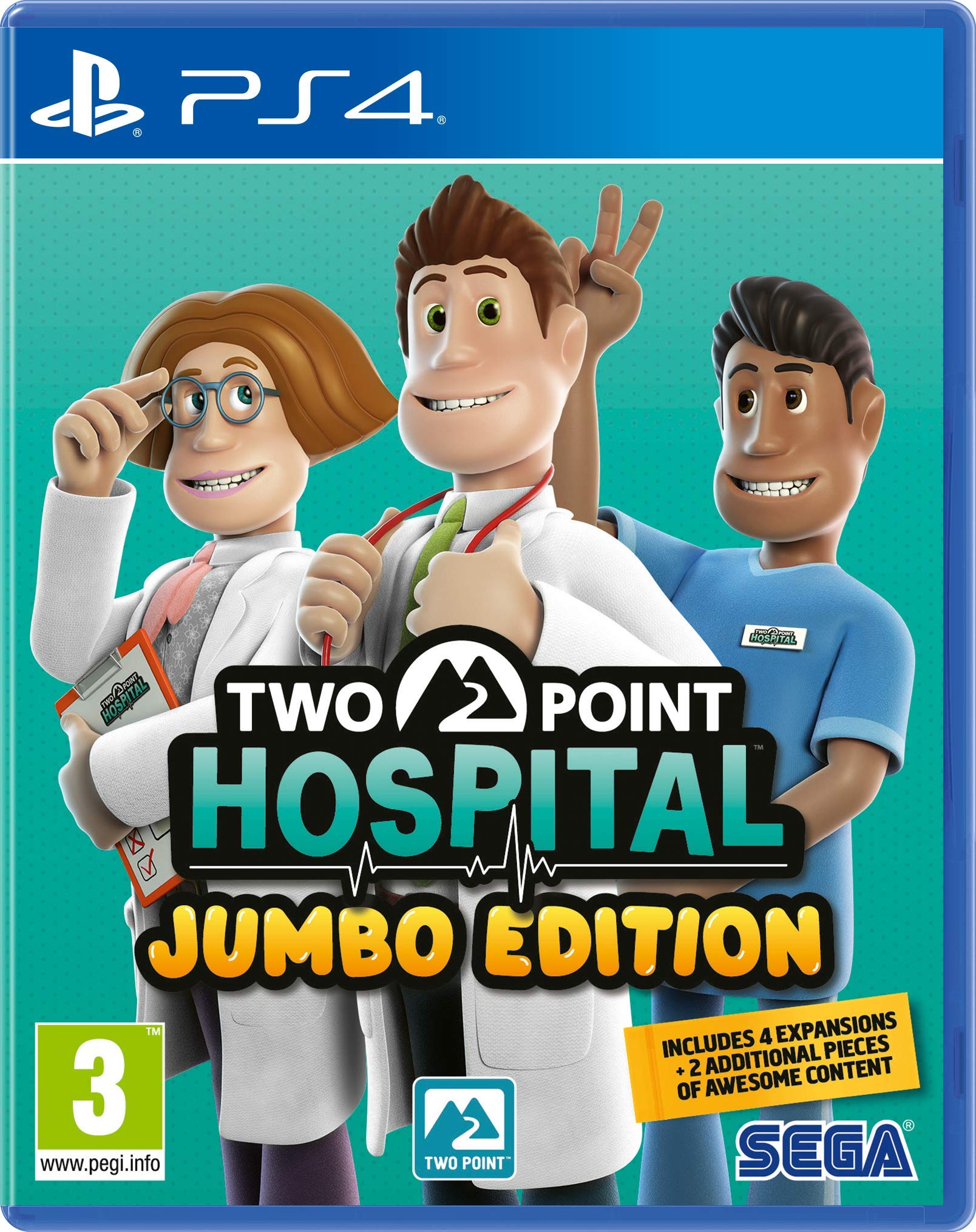 SEGA TWO POINT HOSPITAL JUMBO EDITION (PS4