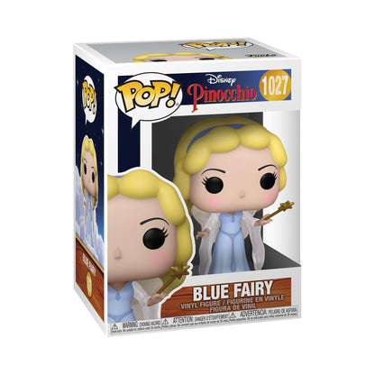Funko POP! Disney: Pinocchio-BlueFairy - (GLOW) Chase - (Styles May Vary) - Collectable Vinyl Figure - Gift Idea - Official Merchandise - Toys for Kids & Adults - Movies Fans Blue Fairy