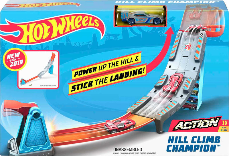Hot Wheels GBF83 Hill Climb Champion, Multicoloured