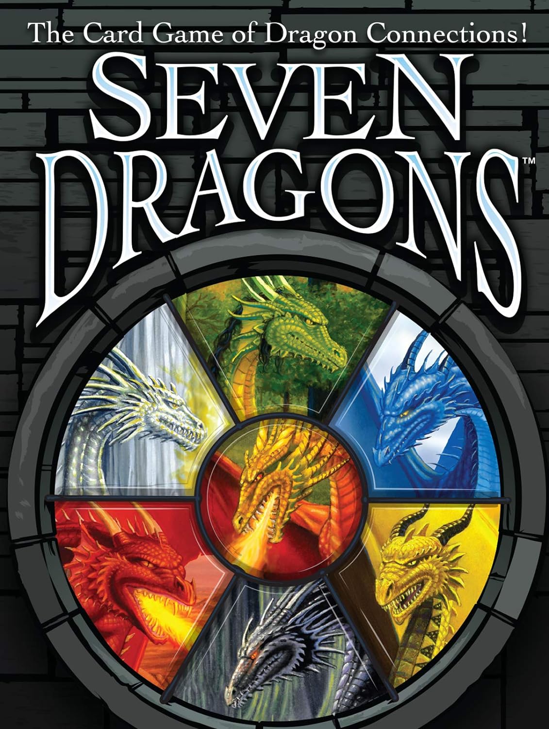 LOONEY LABS Seven Dragons Card Game - Fun Card Games Board Games for Kids and Adults Adult Card Games Kid Games Family Games for Game Night Dragon Game 2-5 Player Games Age 6 to Adult 72 Playing Cards