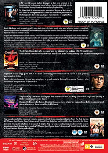 Stephen King: Apt Pupil / Secret Window / Bag of Bones (Mini-Series) / Christine (1983) / Sleepwalkers (1992) / Stand by Me - Set