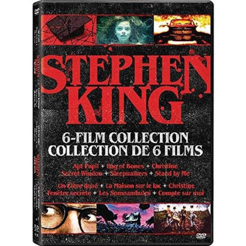 Stephen King: Apt Pupil / Secret Window / Bag of Bones (Mini-Series) / Christine (1983) / Sleepwalkers (1992) / Stand by Me - Set