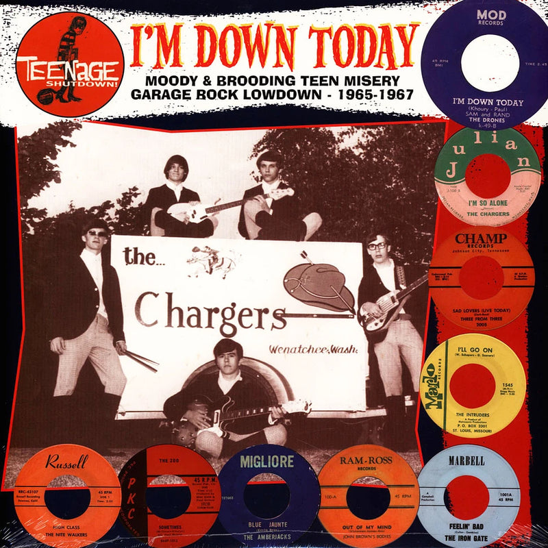 Teenage Shutdown! - I'm Down Today: Moody & Brooding Teen Misery Garage Rock Lowdown - 1965-1967