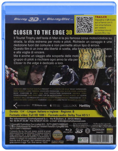 Closer To The Edge (Blu-Ray+Blu-Ray 3D