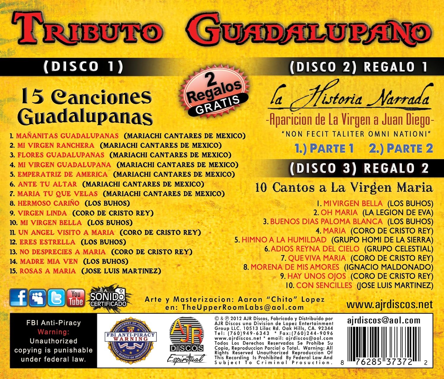 Tributo Guadalupano