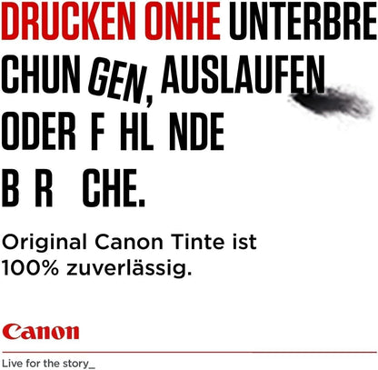 Canon 0664C001 Original Tintenpatronen, Cyan, 1-er Pack