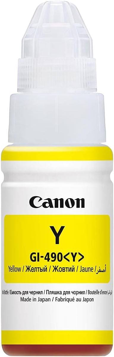 Canon GI490Y passend für Pixma G1400 Tinte Gelb 0666C001 7000 Seiten 70ml