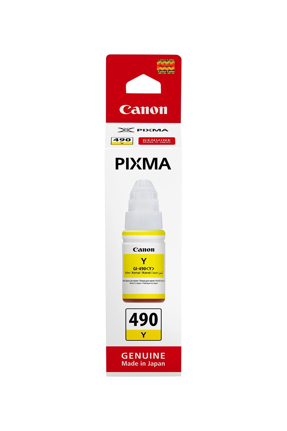 Canon GI490Y passend für Pixma G1400 Tinte Gelb 0666C001 7000 Seiten 70ml