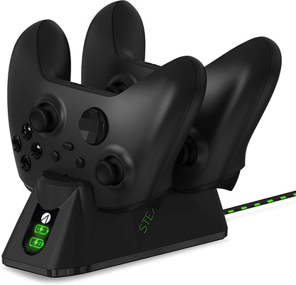 Stealth Sx-C100 X Twin Charging Dock for Xbox Series X/S - Black (Xbox Series X)