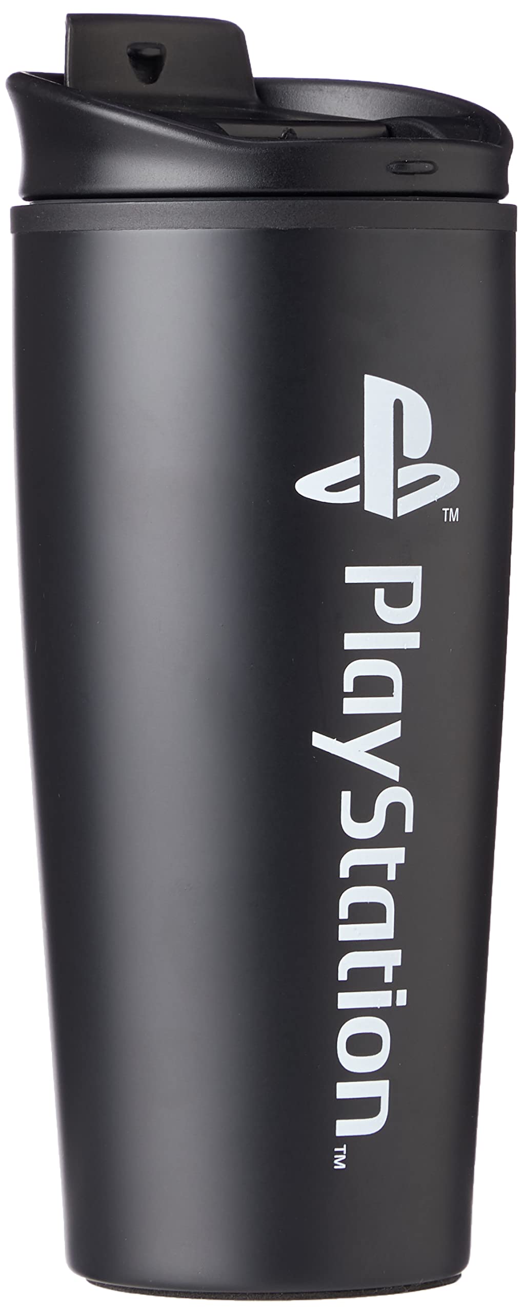 Pyramid International MTM25993 Playstation (Onyx) Metal Travel Mug, 16 oz , Black