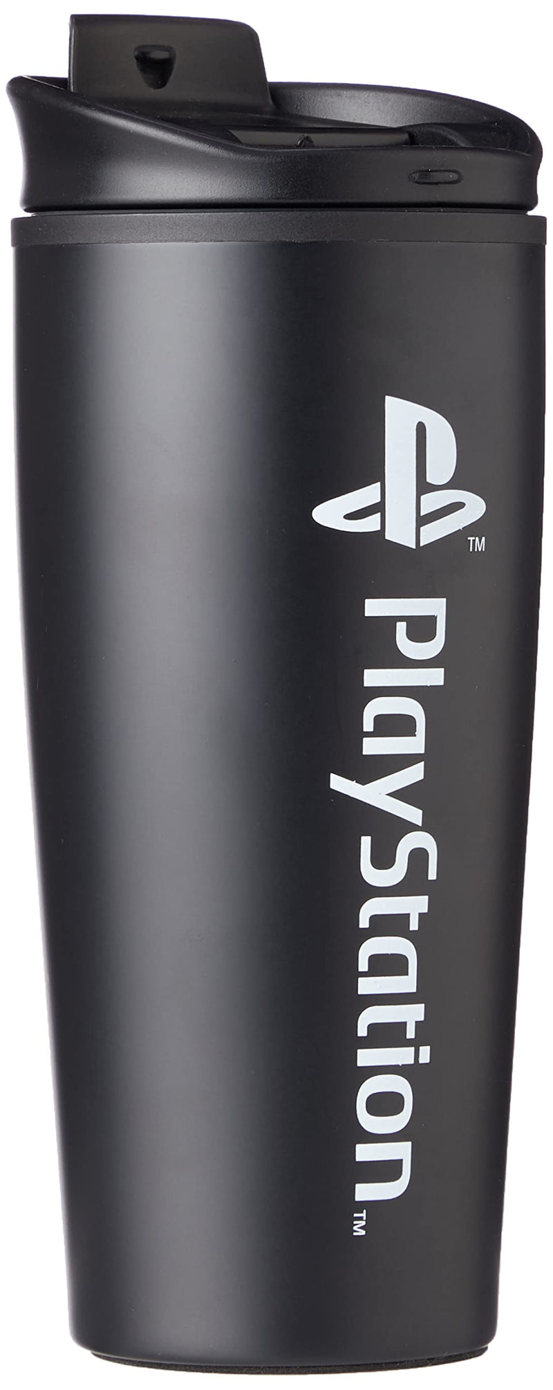 Pyramid International MTM25993 Playstation (Onyx) Metal Travel Mug, 16 oz , Black