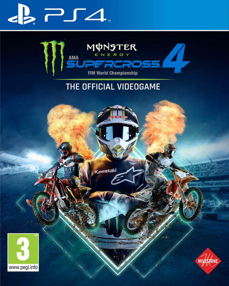 Monster Energy Supercross - The Official Videogame 4 (PS4) PlayStation 4