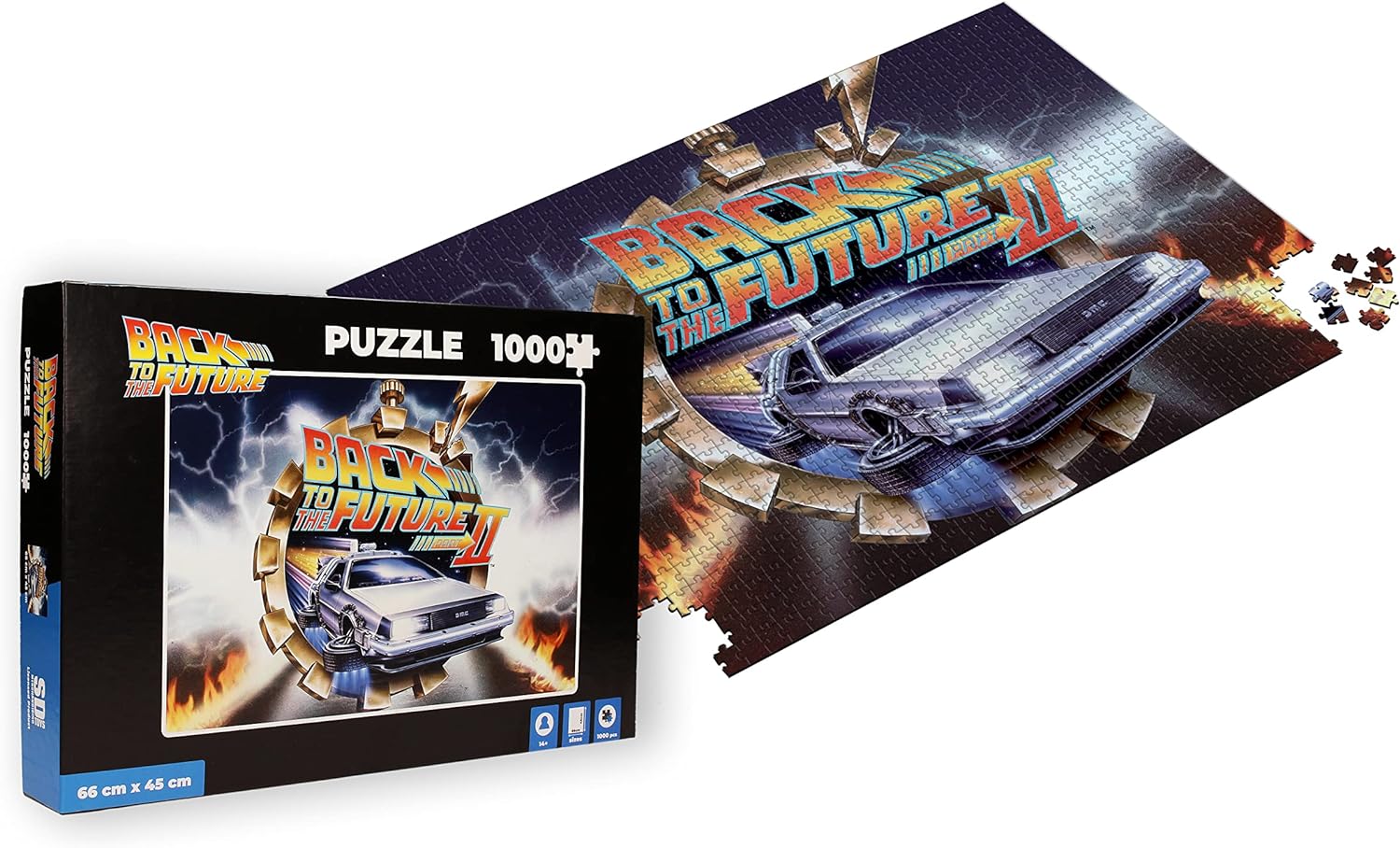 SD toys SDTUNI22324 Back to The Future II Puzzle Zurück in die Zukunft, Talla única