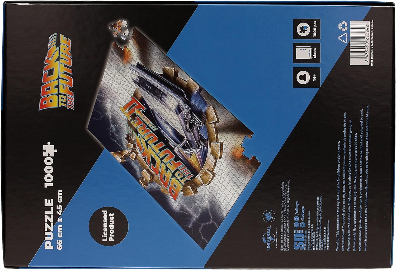 SD toys SDTUNI22324 Back to The Future II Puzzle Zurück in die Zukunft, Talla única