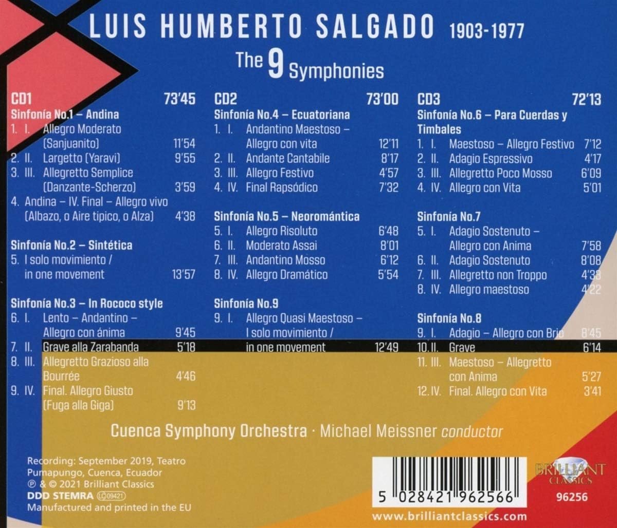 Salgado: the 9 Symphonies