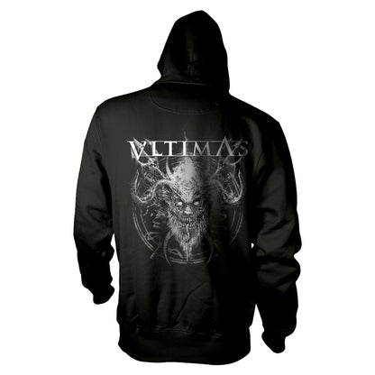 VLTIMAS - SAPIENTIA AUTEM UETERES BLACK Hooded Sweatshirt Small