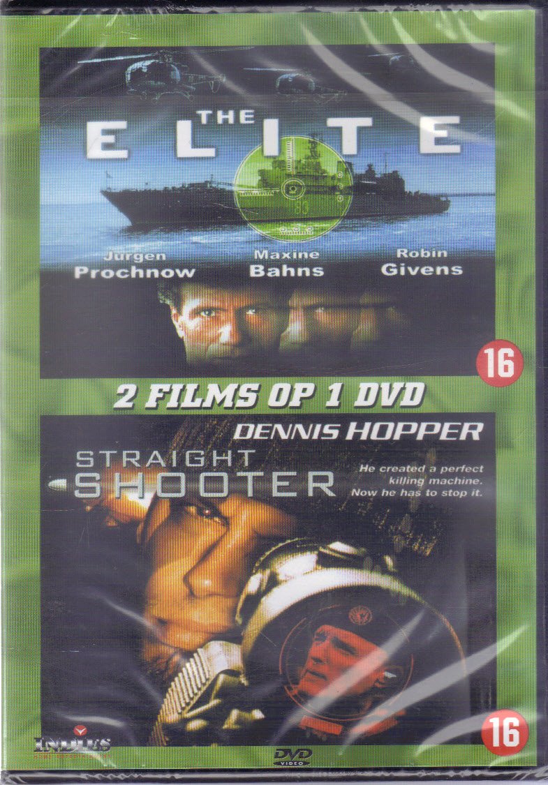 THE ELITE / STRAIGHT SHOOTER 2 FILMS ON 1 DVD - DUTCH RELEASE