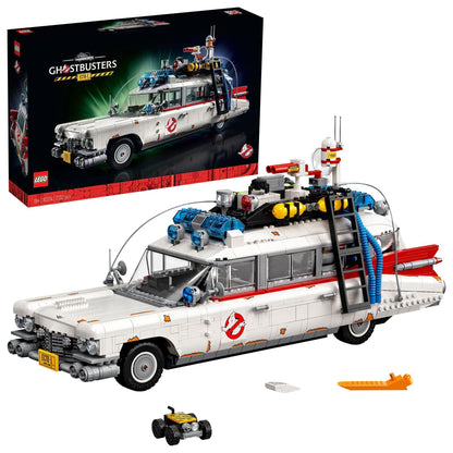 LEGO Icons Ghostbusters ECTO-1 10274 Car Kit, Large Set for Adults, Gift Idea for Men, Women, Her, Him, Collectable Model for Display, Nostalgic Home Décor Frustration-Free Packaging