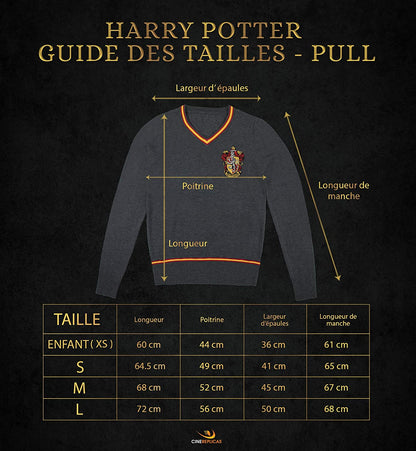 Cinereplicas Harry Potter - Hogwarts Robe - XS(Kids)/S/M/L/XL - Official License