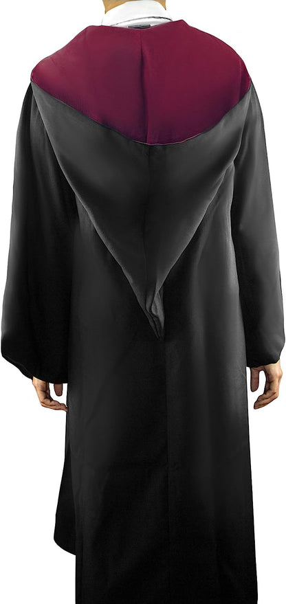 Cinereplicas Harry Potter - Hogwarts Zauberer-Umhang Slytherin/Ravenclaw/Hufflepuff/Gryffindor - XL - Offizielle Lizenz (Gryffindor, XL)