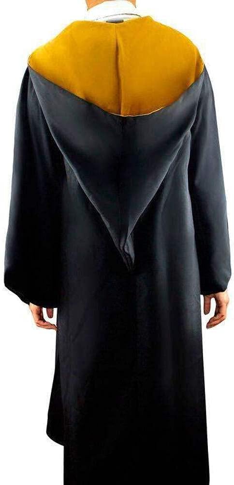 Cinereplicas Harry Potter - Hogwarts Robe Slytherin/Gryffindor/Ravenclaw/Hufflepuff - XS/S/M/L/XL - Official License XL Hufflepuff