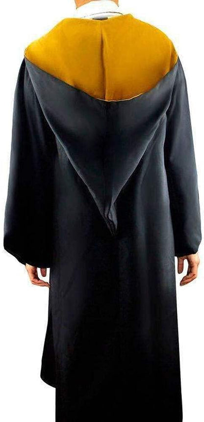Cinereplicas Harry Potter - Hogwarts Robe Slytherin/Gryffindor/Ravenclaw/Hufflepuff - XS/S/M/L/XL - Official License XL Hufflepuff