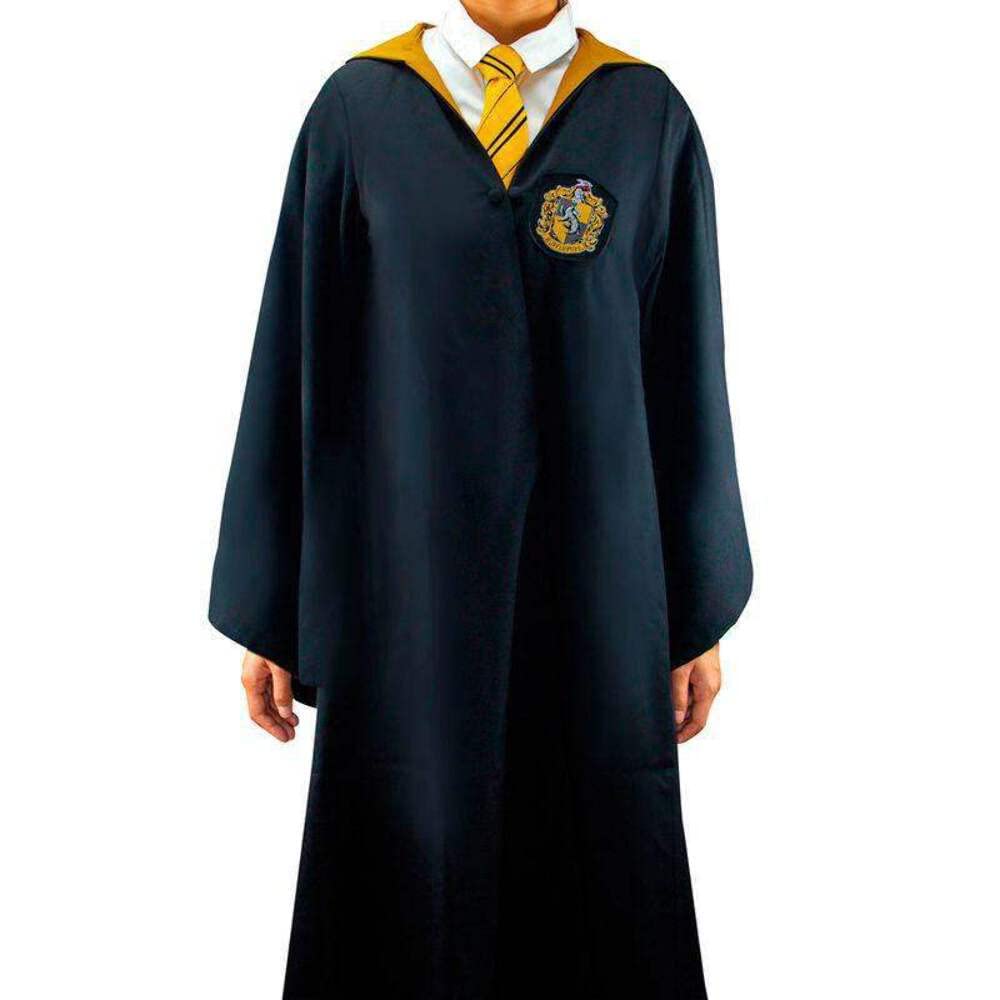 Cinereplicas Harry Potter - Hogwarts Robe Slytherin/Gryffindor/Ravenclaw/Hufflepuff - XS/S/M/L/XL - Official License XL Hufflepuff