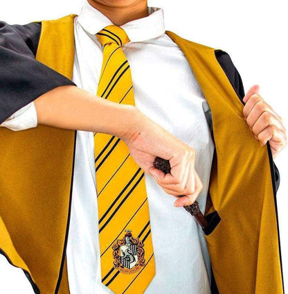 Cinereplicas Harry Potter - Hogwarts Robe Slytherin/Gryffindor/Ravenclaw/Hufflepuff - XS/S/M/L/XL - Official License XL Hufflepuff