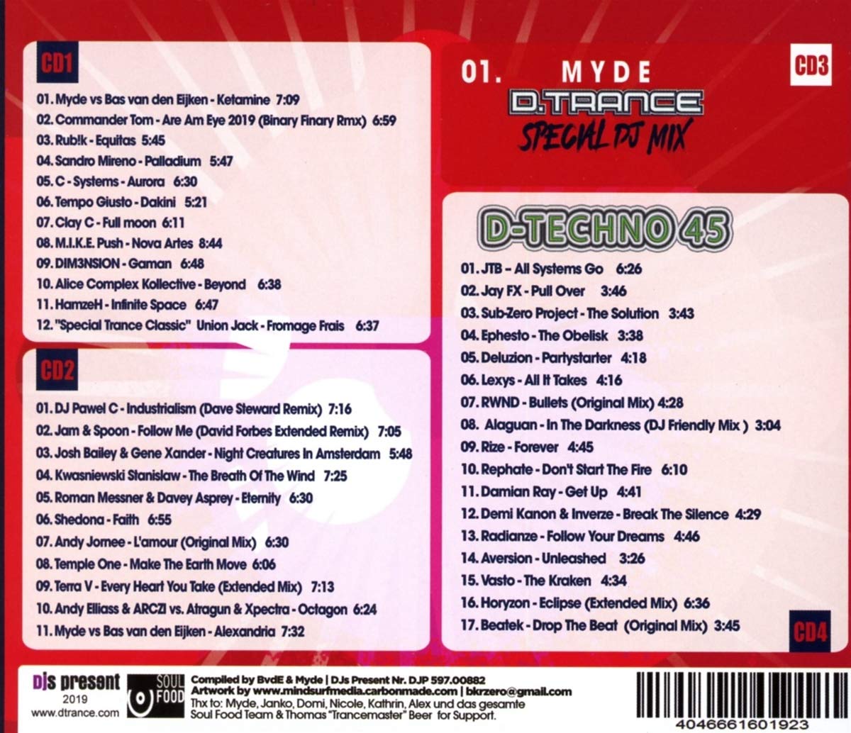 D.Trance Vol.88 (Incl.d.Techno 45)