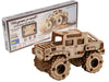 Wooden.City Modelo De Madera Monster Truck 2 Rompecabezas 3D para Adulto
