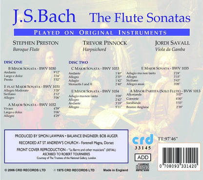 Bach: The Flute Sonatas