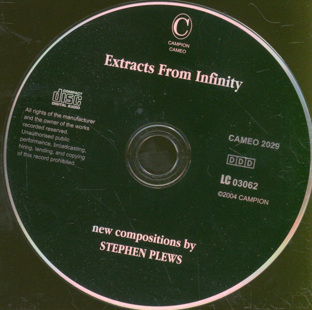 Extracts from Infinity: New Compositions by Stephen Plews