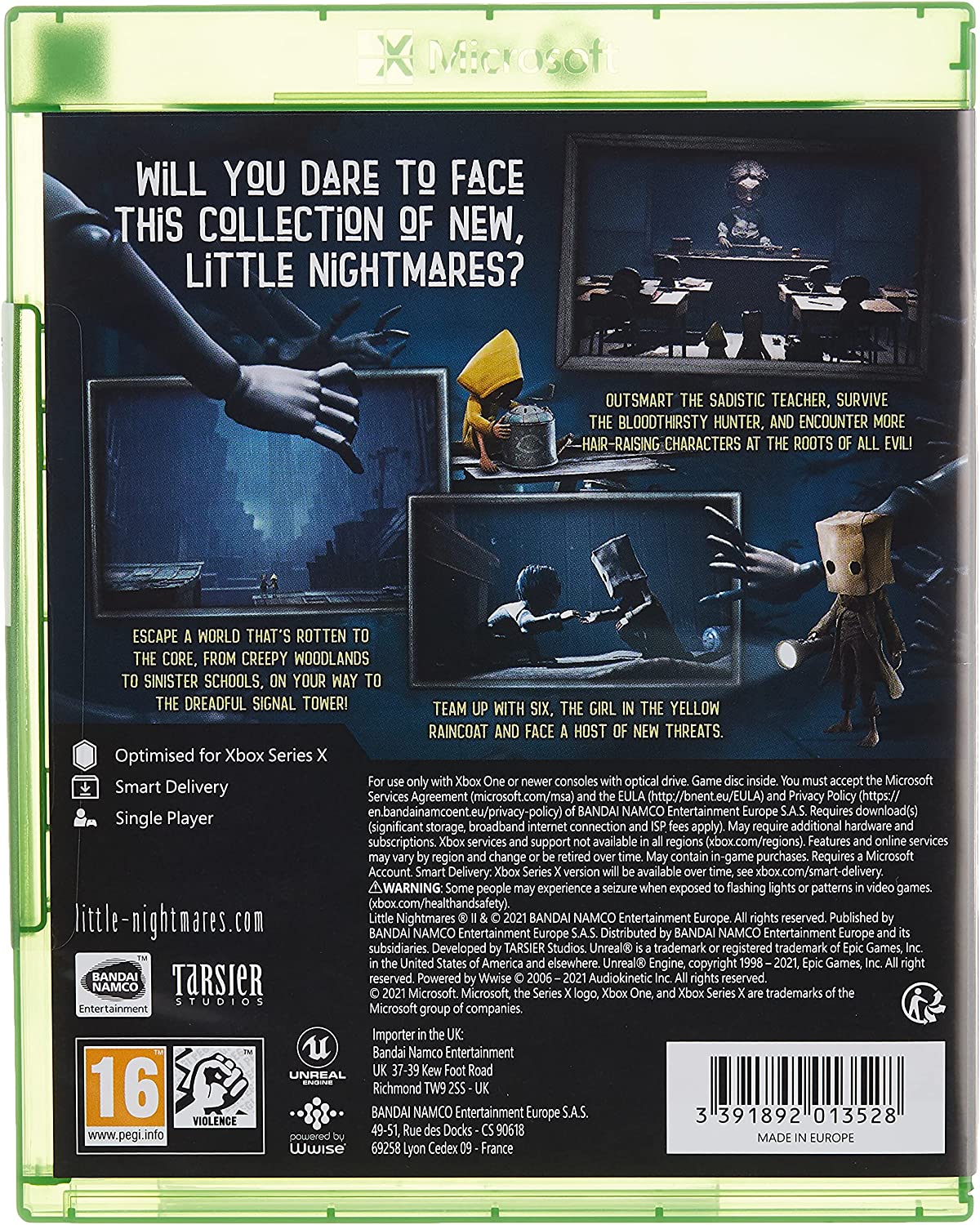 Little Nightmares 2 (Xbox One/) single
