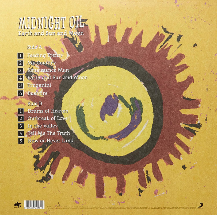 MIDNIGHT OIL - EARTH AND SUN AND MOON