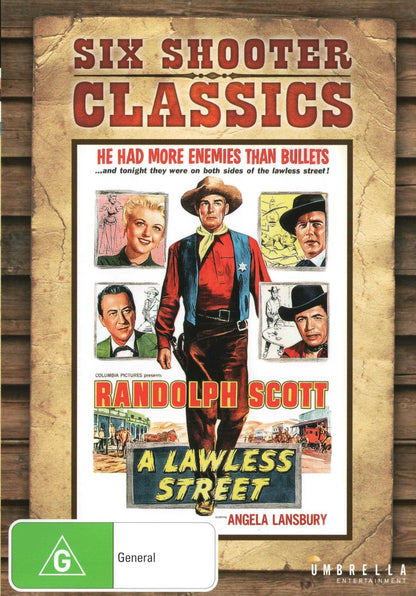 A Lawless Street | Randolph Scott | NON-USA Format | PAL | Region 4 Import - Australia