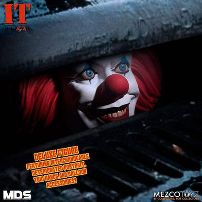 Mezco 43026 Pennywise Action Figure, No Color