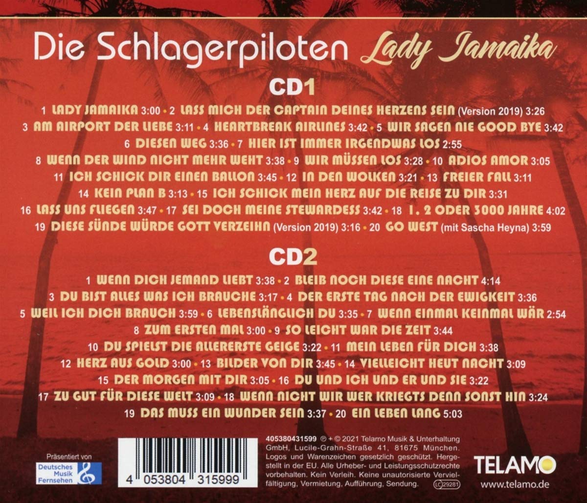 Lady Jamaika-die Schönsten Hits des Sommers
