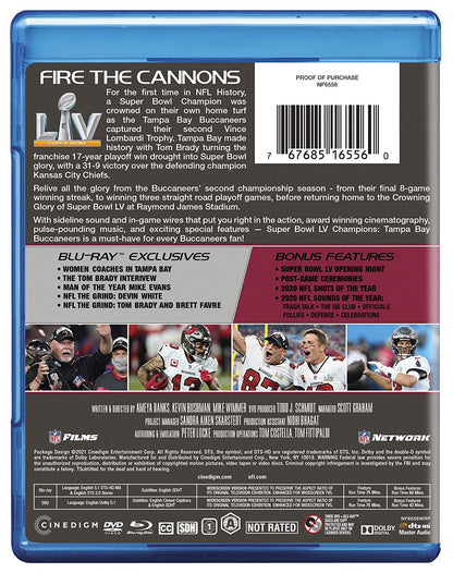 NFL Super Bowl LV Champions: Tampa Bay Buccaneers Combo