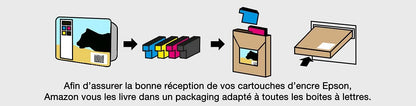 Epson 603 Starfish Genuine Multipack, Eco-Friendly Packaging, 3-Colours Ink Cartridges