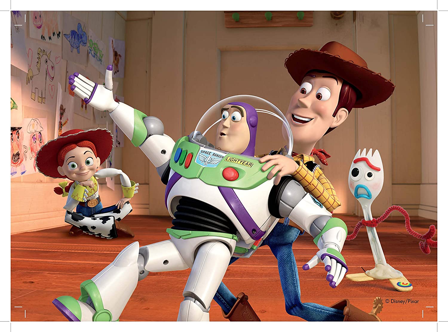 4 in 1 Disney Toy Story 4 Jigsaw Puzzle - in Suitcase