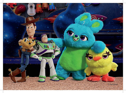 4 in 1 Disney Toy Story 4 Jigsaw Puzzle - in Suitcase