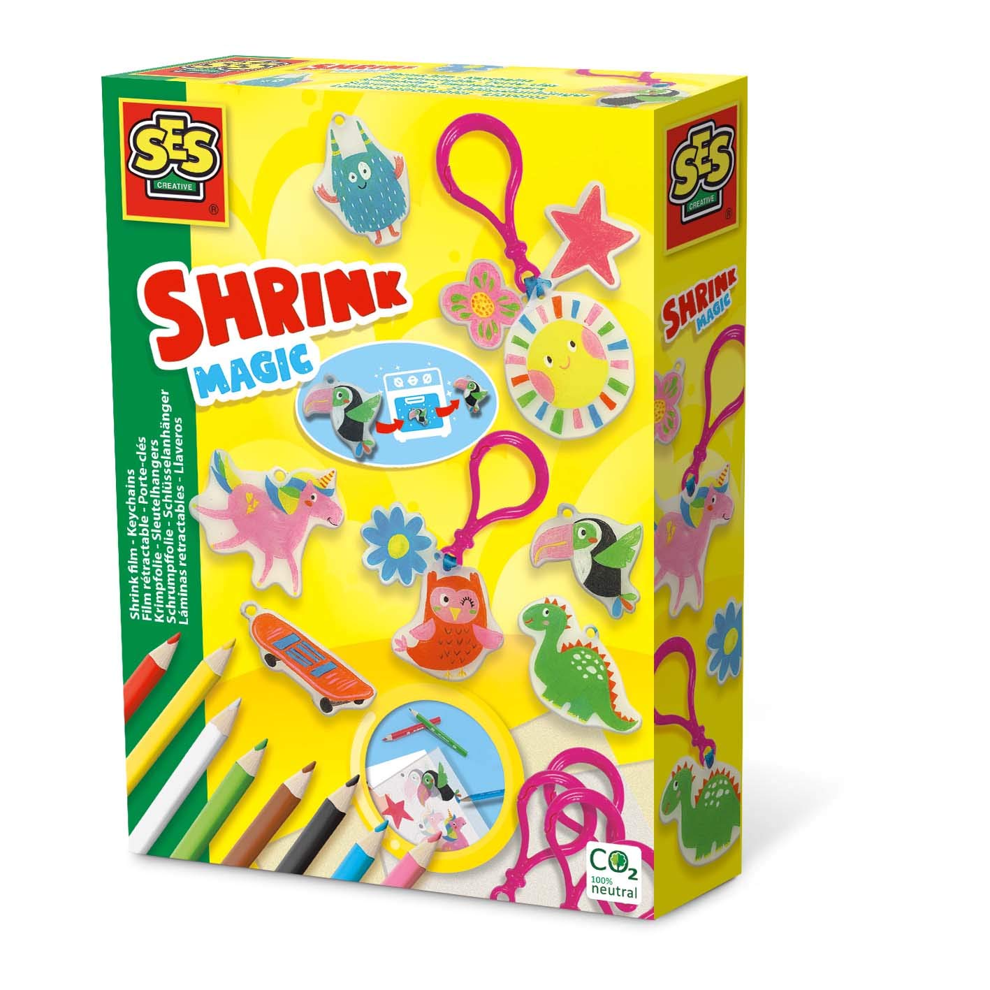 SES Creative Shrink Film - Keychains