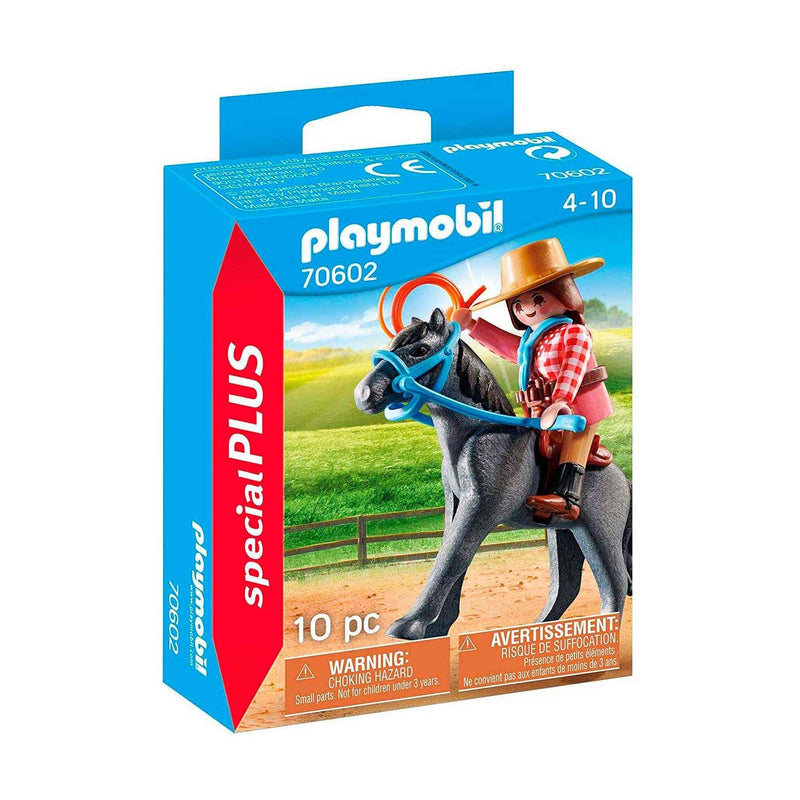Playmobil 70602 Special Plus Western Horseback Ride, Fun Imaginative Role-Play, PlaySets Suitable for Children Ages 4+