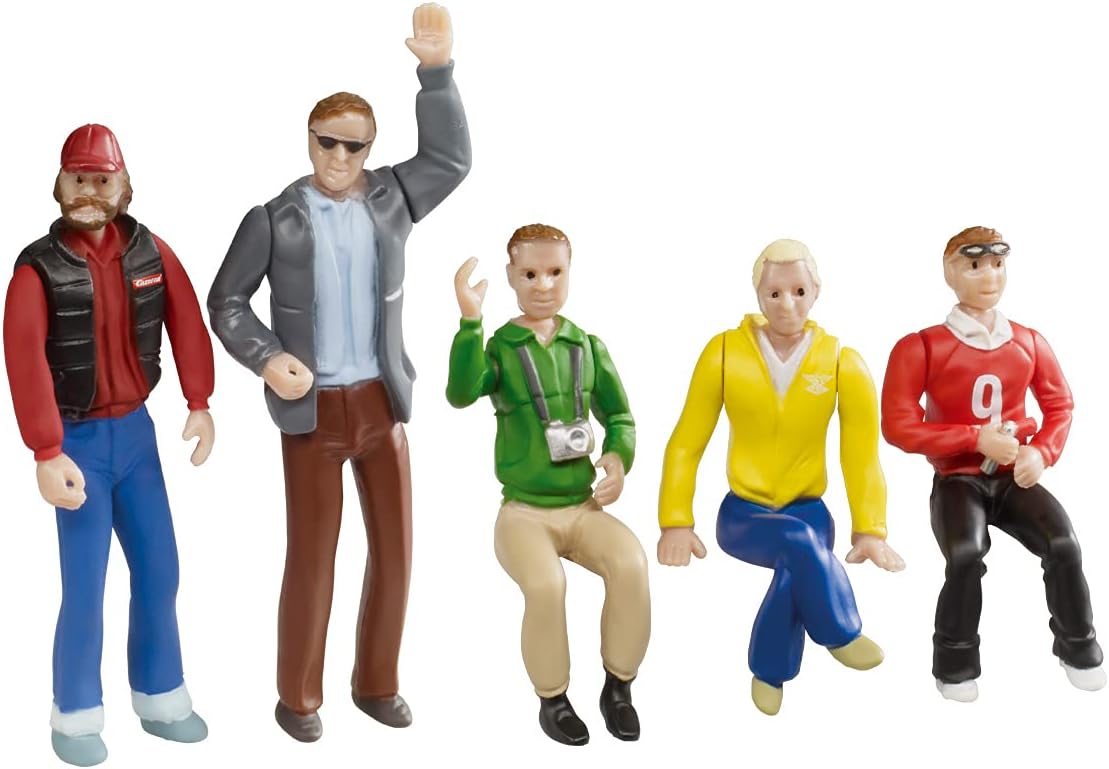 Carrera- Conjunto de figuras de espectadores, Multicolor (20021127