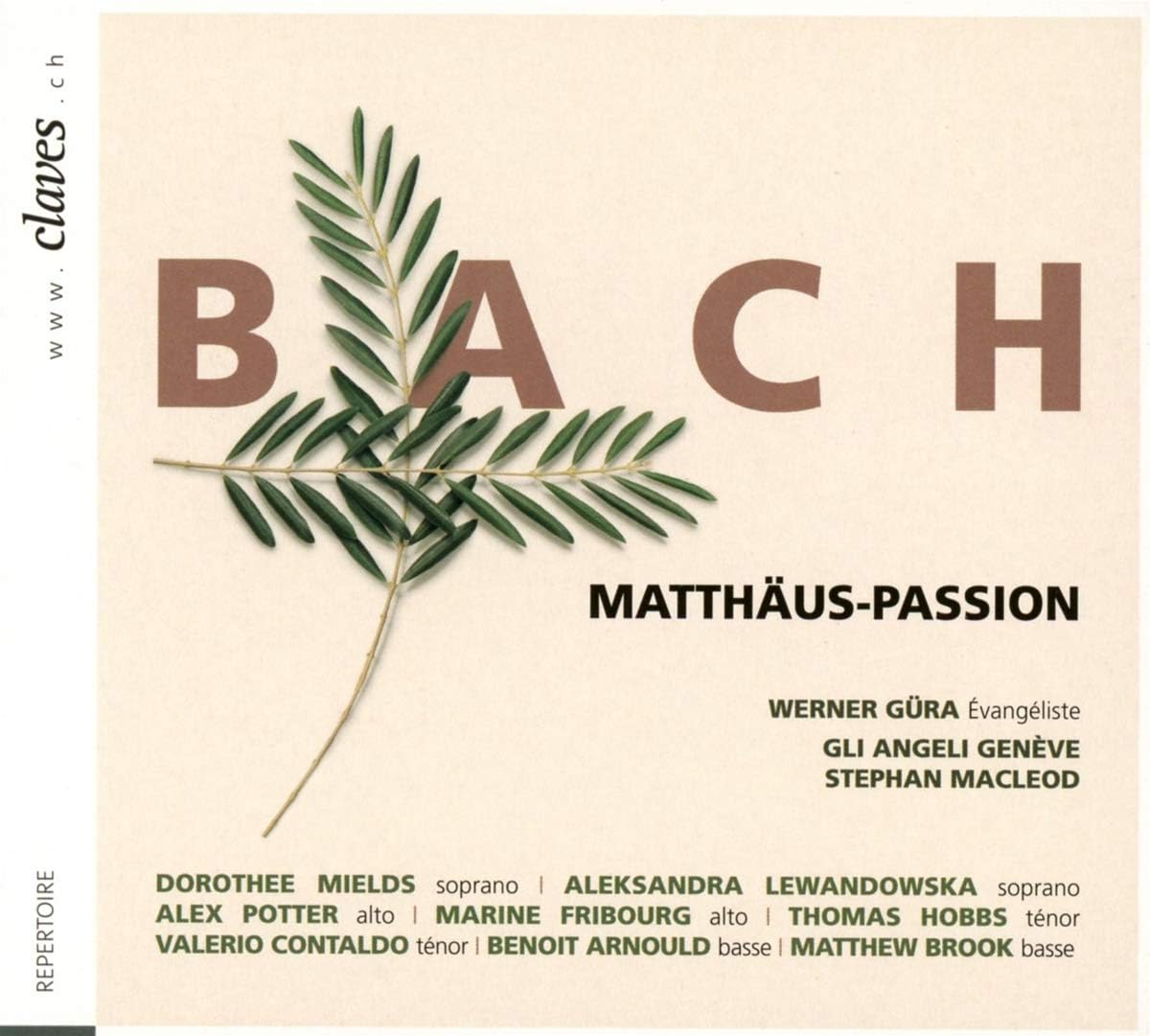 Js Bach Matthaus-Passion