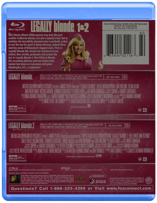 Legally Blonde 1 & 2