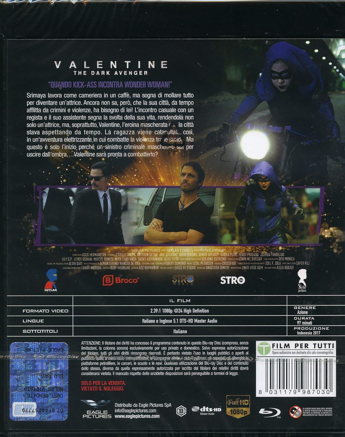 Valentine The Dark Avenger