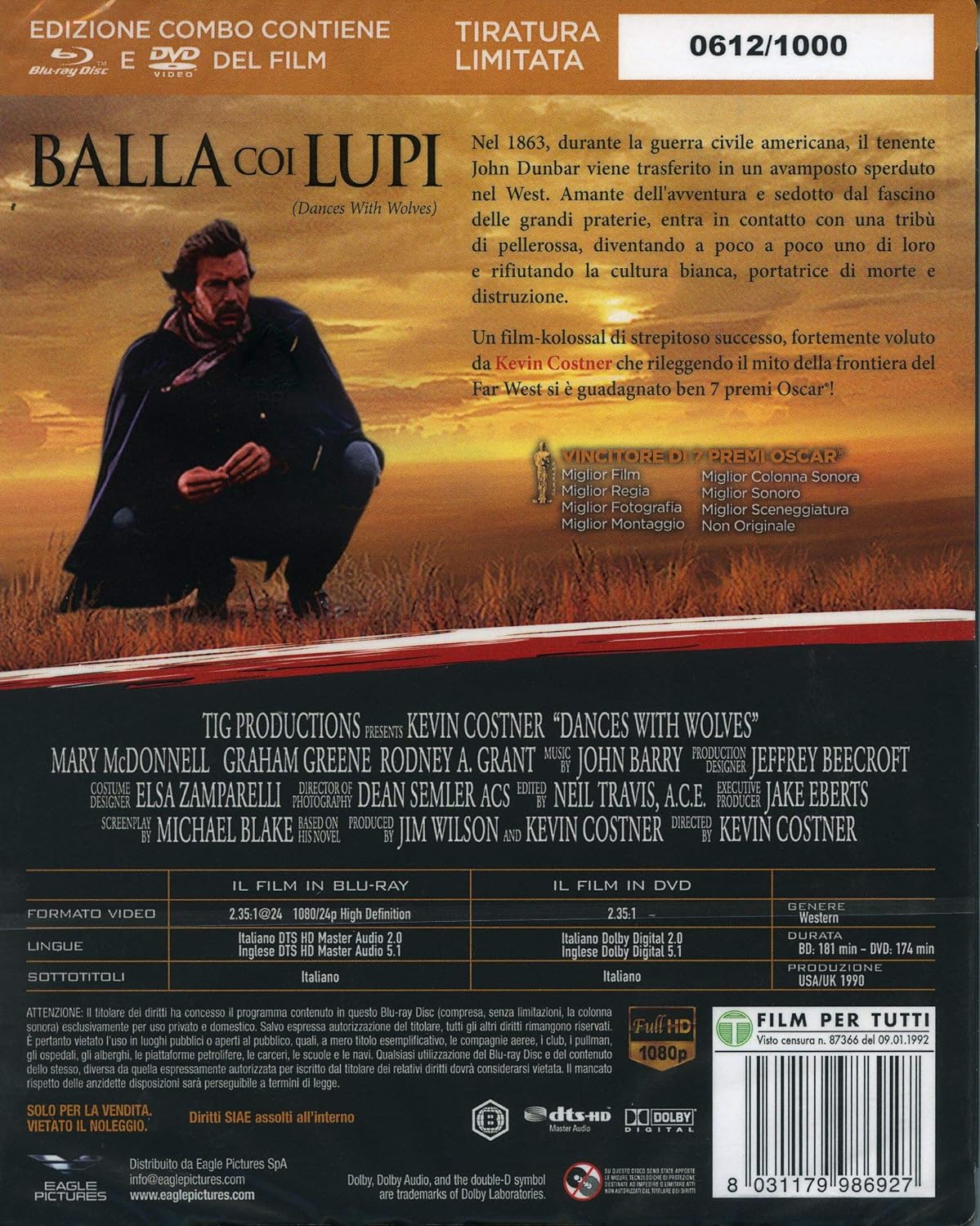 Balla Coi Lupi Combo (BD + DVD)