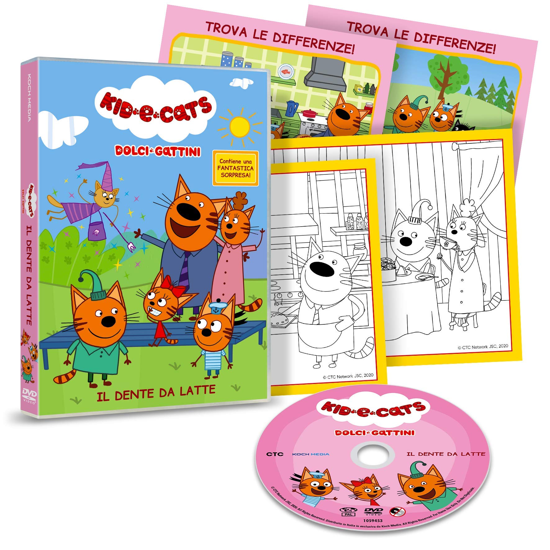 Kid-E-Cats – Dolci Gattini - Il Dente Da Latte (DVD Con Sorpresa