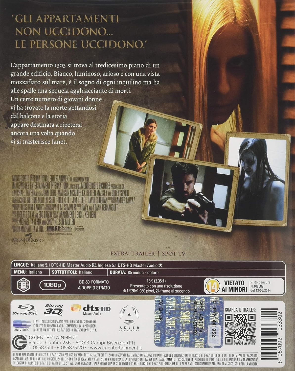 1303: La Paura Ha Inizio (Blu-Ray 3D+Blu-Ray